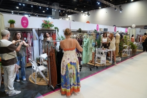 Brazilian swimwear and fashion brands showcasing their collections at Miami Swim Week 2026 in Miami Beach, United States.