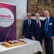 Participants at the Brussels Textiles Forum 2026 discussing competitiveness, sustainability and innovation in the European textile and apparel industry.